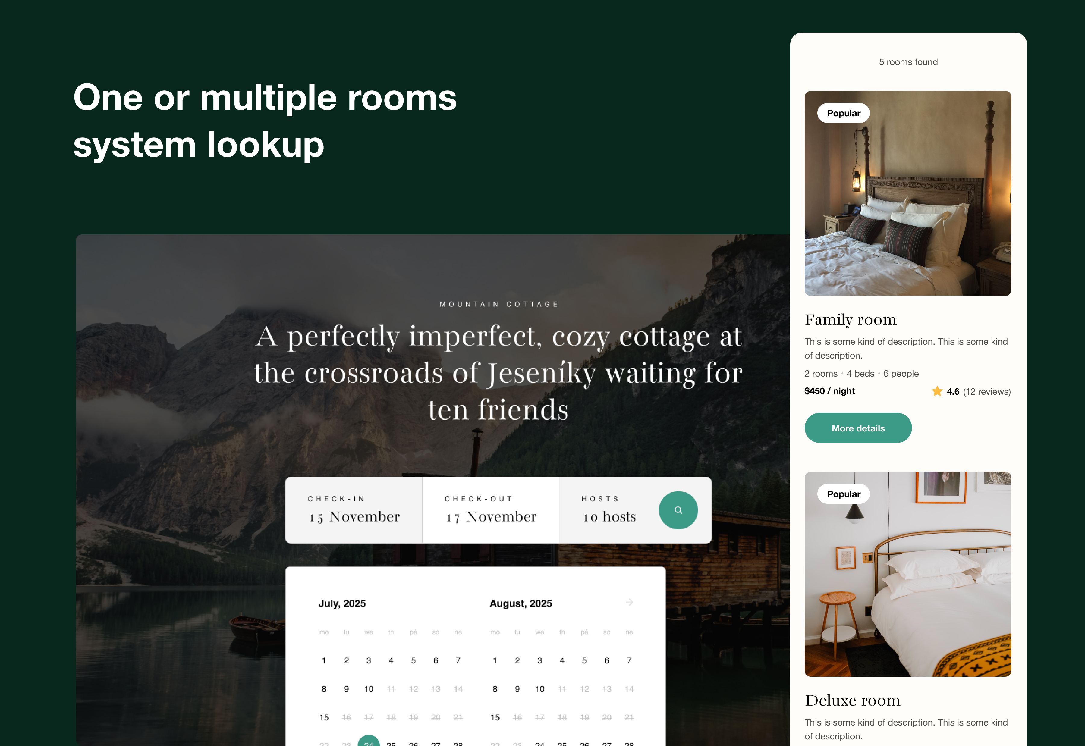 thember cabin figma template