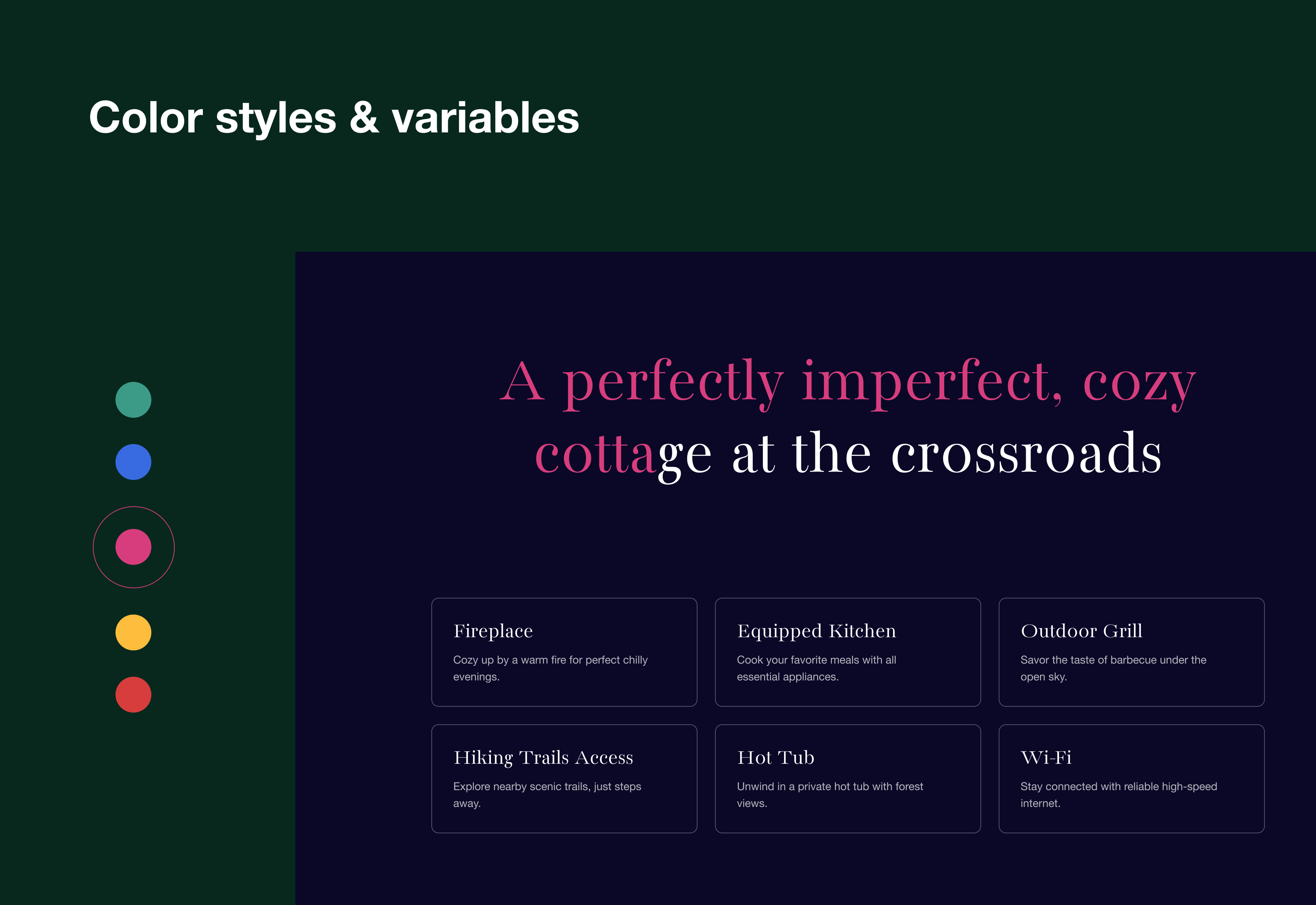 thember cabin figma template